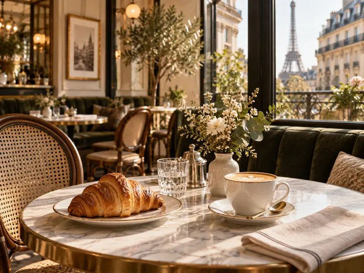 Parisian café
