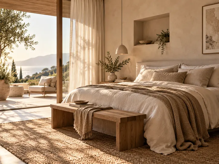 Sunlit bedroom retreat